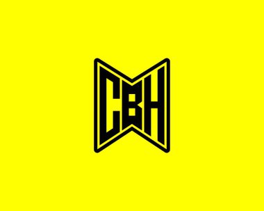 CBH logo tasarım vektör şablonu. CBH