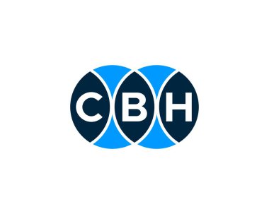 CBH logo tasarım vektör şablonu. CBH