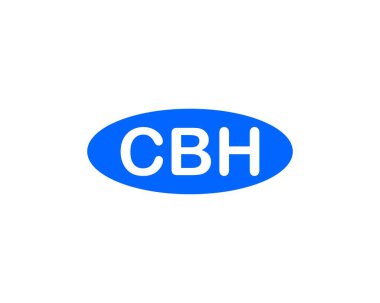 CBH logo tasarım vektör şablonu. CBH
