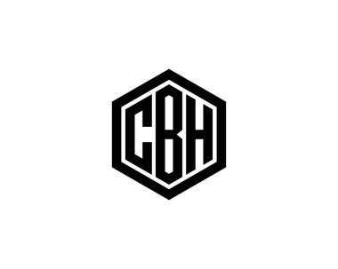 CBH logo tasarım vektör şablonu. CBH