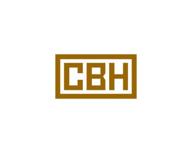 CBH logo tasarım vektör şablonu. CBH