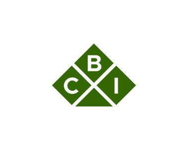 CBI logo tasarım vektör şablonu. CBI
