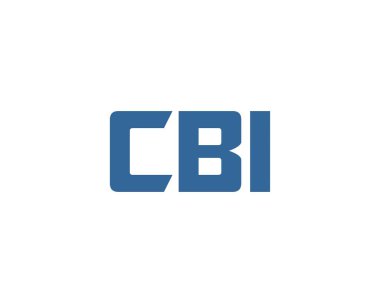 CBI logo tasarım vektör şablonu. CBI