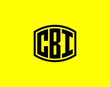 CBI logo tasarım vektör şablonu. CBI