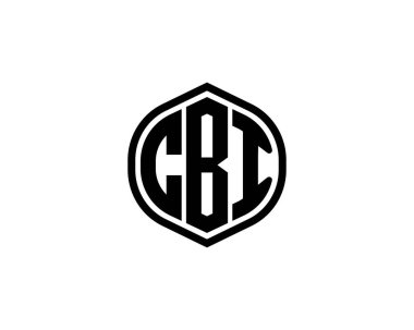 CBI logo tasarım vektör şablonu. CBI