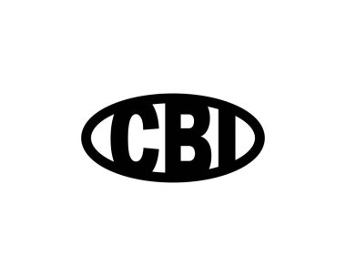 CBI logo tasarım vektör şablonu. CBI