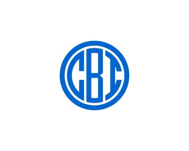 CBI logo tasarım vektör şablonu. CBI