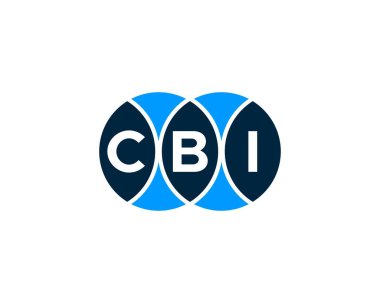 CBI logo tasarım vektör şablonu. CBI