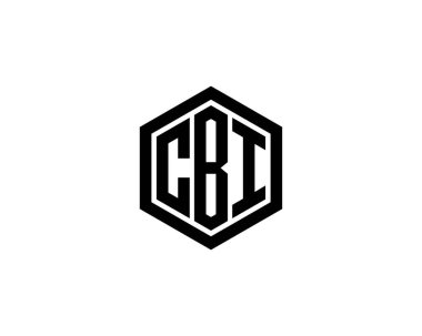 CBI logo tasarım vektör şablonu. CBI