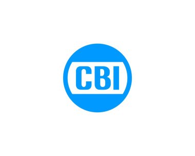 CBI logo tasarım vektör şablonu. CBI