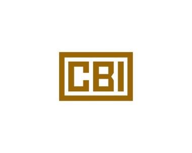 CBI logo tasarım vektör şablonu. CBI