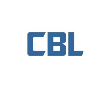 CBL logo tasarım vektör şablonu. CBL