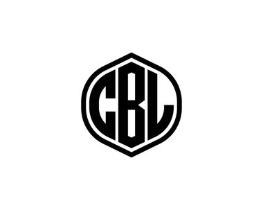CBL logo tasarım vektör şablonu. CBL
