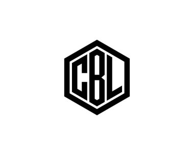 CBL logo tasarım vektör şablonu. CBL