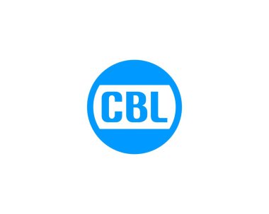 CBL logo tasarım vektör şablonu. CBL