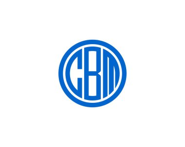 CBM logo tasarım vektör şablonu. CBM