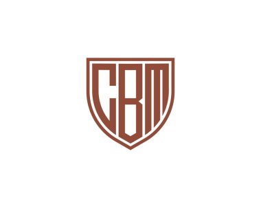 CBM logo tasarım vektör şablonu. CBM