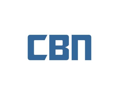 CBN logo tasarım vektör şablonu. CBN