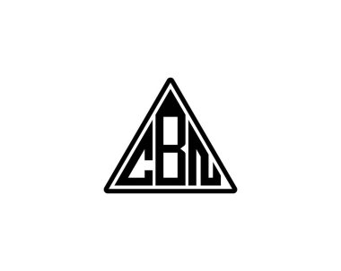 CBN logo tasarım vektör şablonu. CBN