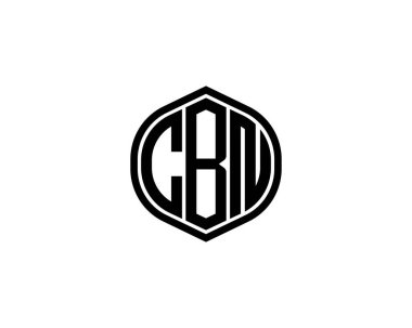 CBN logo tasarım vektör şablonu. CBN