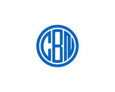 CBN logo tasarım vektör şablonu. CBN