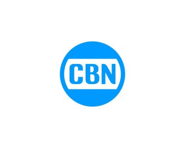 CBN logo tasarım vektör şablonu. CBN