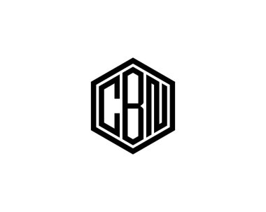 CBN logo tasarım vektör şablonu. CBN