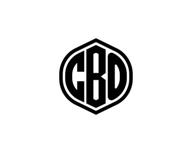 CBO logo tasarım vektör şablonu. CBO