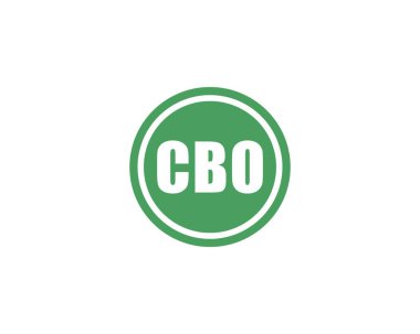 CBO logo tasarım vektör şablonu. CBO