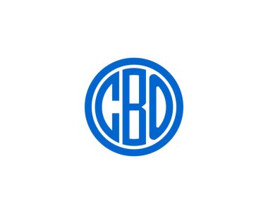 CBO logo tasarım vektör şablonu. CBO