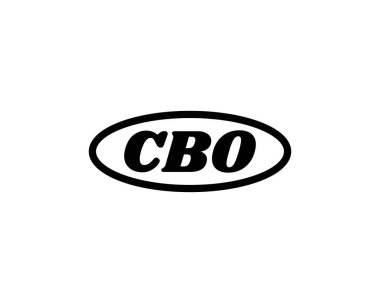 CBO logo tasarım vektör şablonu. CBO
