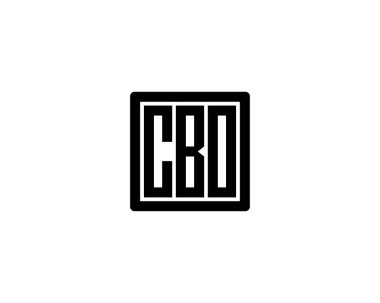 CBO logo tasarım vektör şablonu. CBO