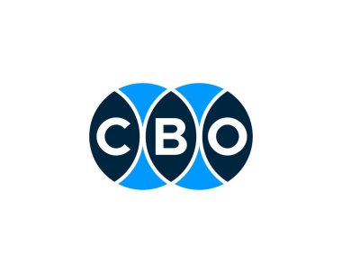 CBO logo tasarım vektör şablonu. CBO