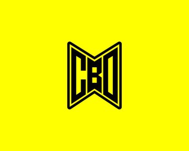 CBO logo tasarım vektör şablonu. CBO