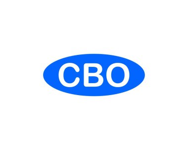 CBO logo tasarım vektör şablonu. CBO