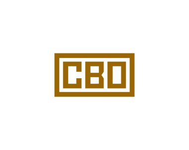 CBO logo tasarım vektör şablonu. CBO
