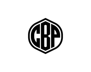 CBP logo tasarım vektör şablonu. CBP