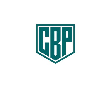 CBP logo tasarım vektör şablonu. CBP