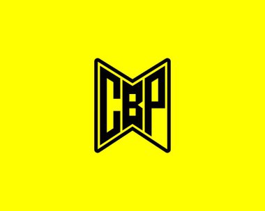 CBP logo tasarım vektör şablonu. CBP
