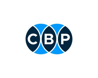 CBP logo tasarım vektör şablonu. CBP
