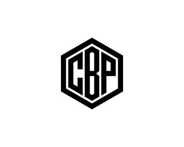 CBP logo tasarım vektör şablonu. CBP