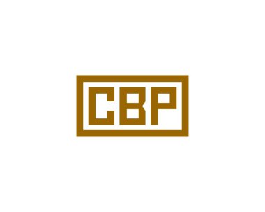 CBP logo tasarım vektör şablonu. CBP