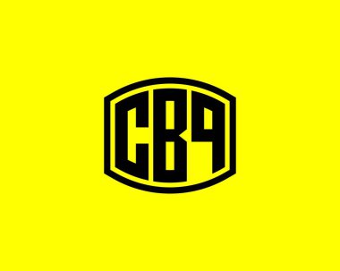 CBQ logo tasarım vektör şablonu. CBQ