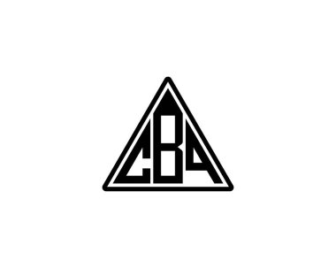 CBQ logo tasarım vektör şablonu. CBQ