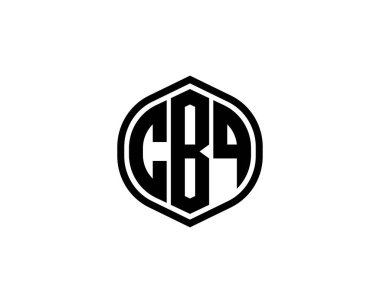 CBQ logo tasarım vektör şablonu. CBQ
