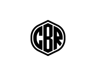 CBR logo tasarım vektör şablonu. CBR