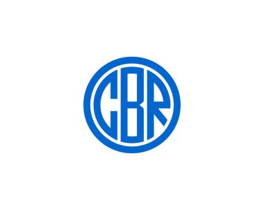 CBR logo tasarım vektör şablonu. CBR