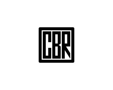 CBR logo tasarım vektör şablonu. CBR