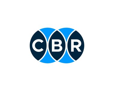 CBR logo tasarım vektör şablonu. CBR
