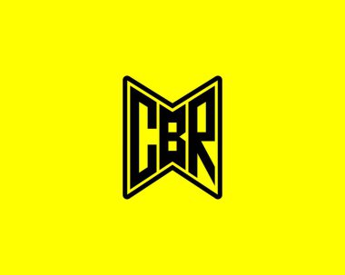 CBR logo tasarım vektör şablonu. CBR